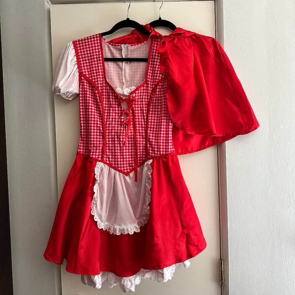 Little Red Riding Hood Costume Set Size Medium